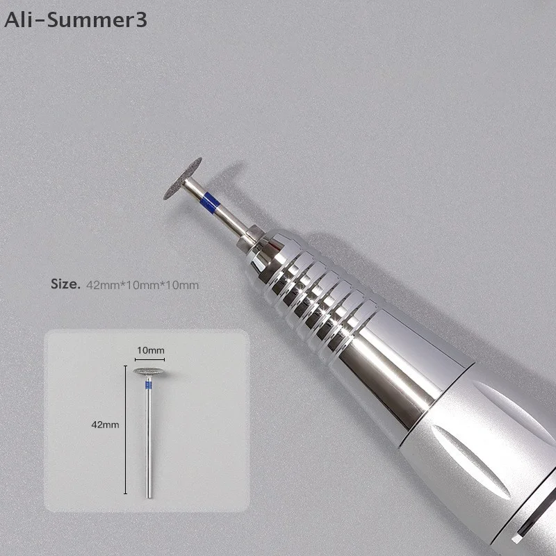 3 قطعة الصحن الطائر رأس مطحنة المحمولة طلاء الأظافر مسمار أدوات تلميع المهنية إزالة الجلد الميت إزالة الأظافر دريل