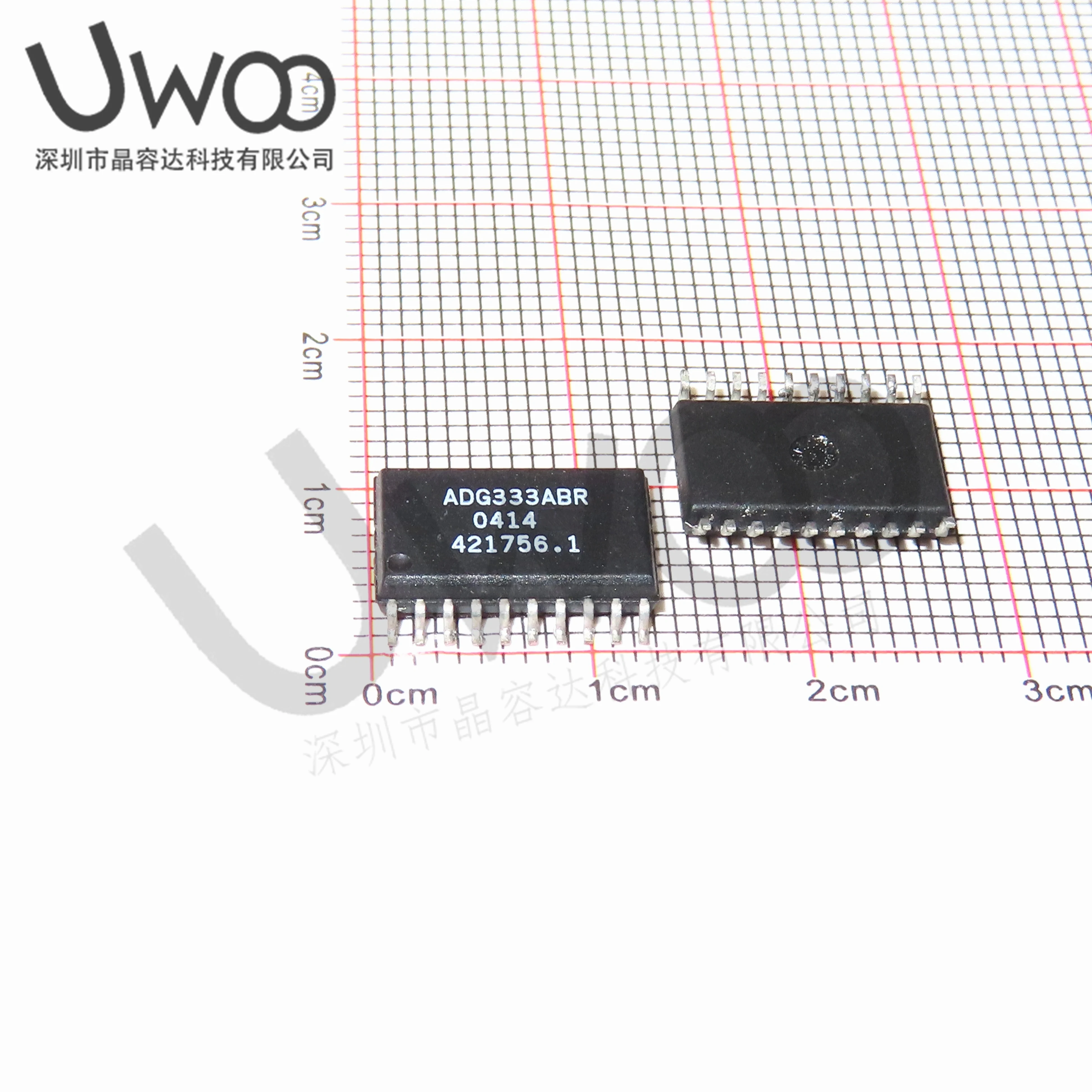 1PCS ADG333ABRSZ Silk Screen ADG333 Analog Switch IC SSOP-20 Brand New Original Stock