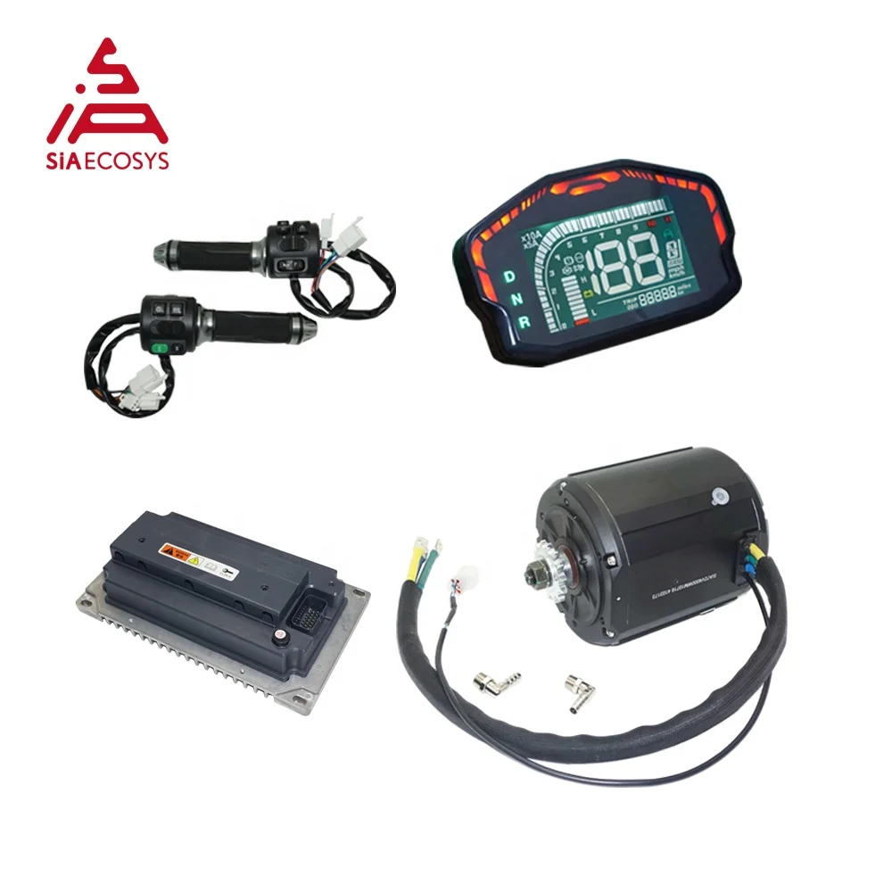 

SiAECOSYS QS138 4000W 110KPH Mid Drive Motor Conversion Liquid Cooled Better Temperature Resistance Compatible Permanent Magnet