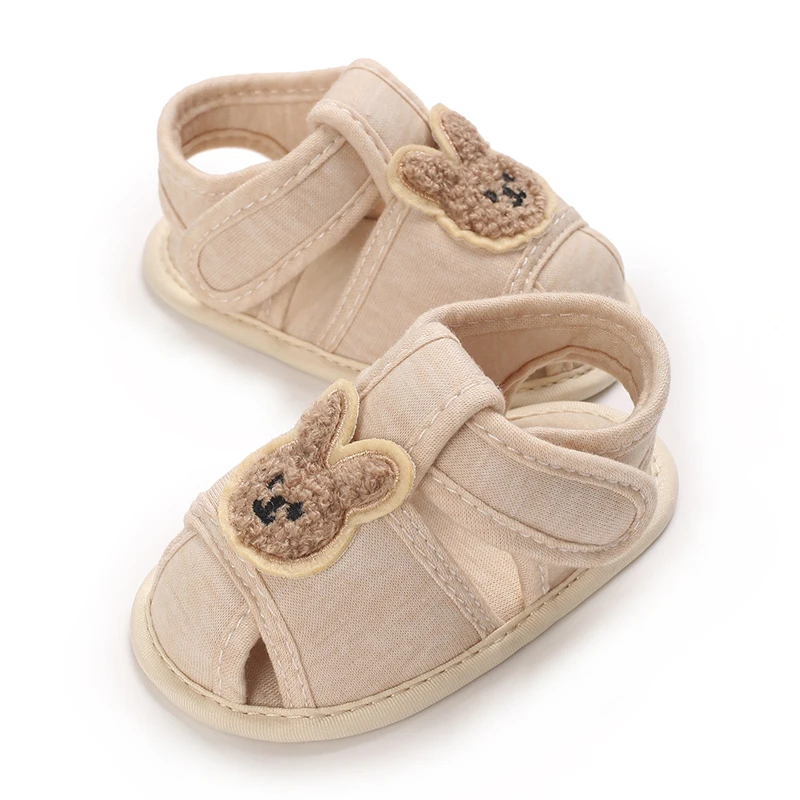 0–18 Monate Baby-Sneaker mit Bären-Stickerei für Jungen und Mädchen, Lauflernschuhe für Kleinkinder, weiche Sohle, Cord, lässige Babyschuhe – Detail 31