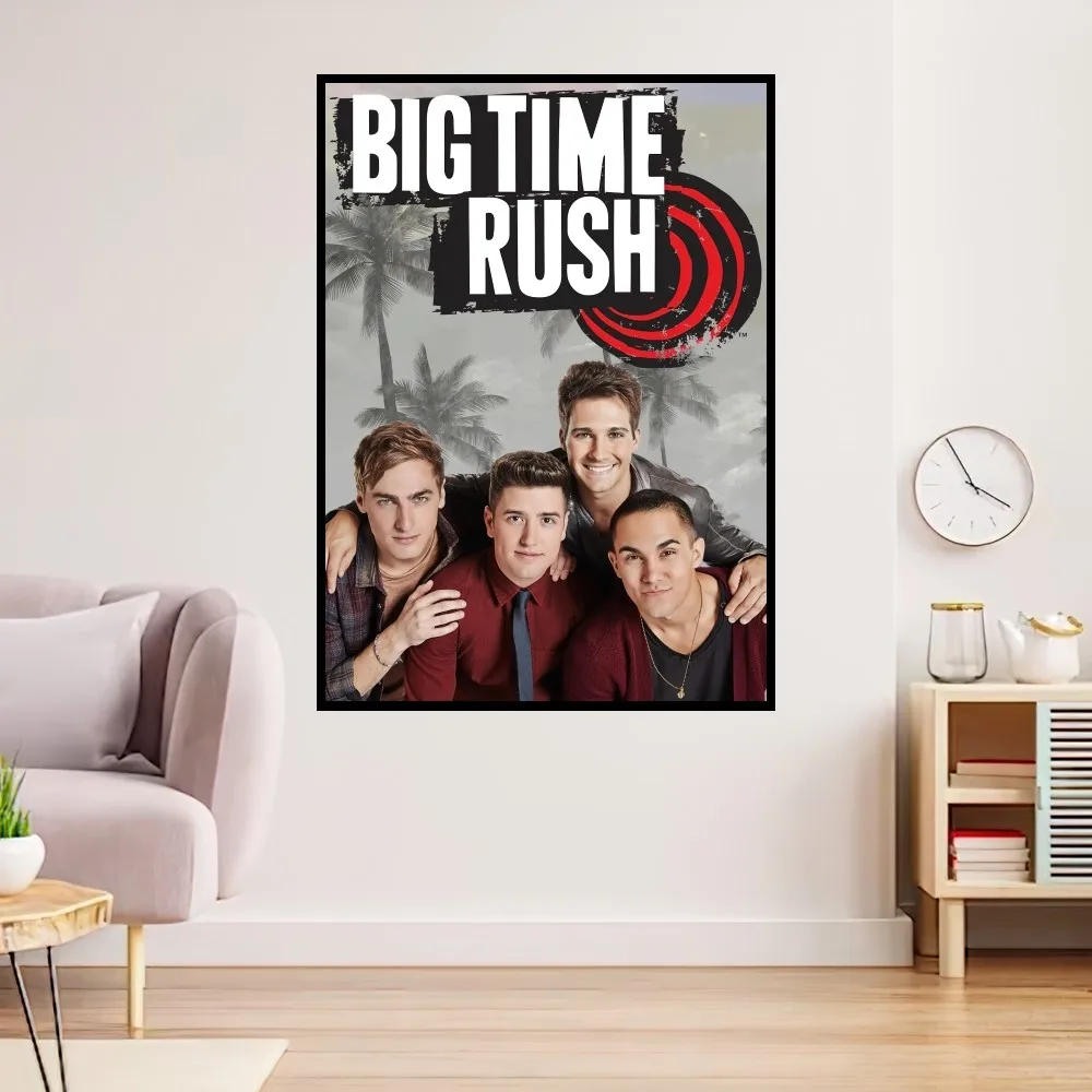 Band Big Time Rush BTR Poster Prints Wall Painting Bedroom Living Room Decoration Office Small