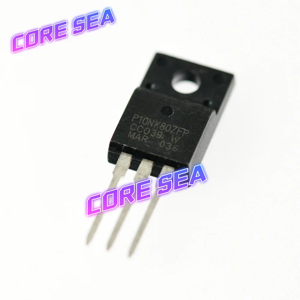 STP10NK80ZFP P10NK80ZFP New Stock TO-220F Field Effect Transistor 10A800V