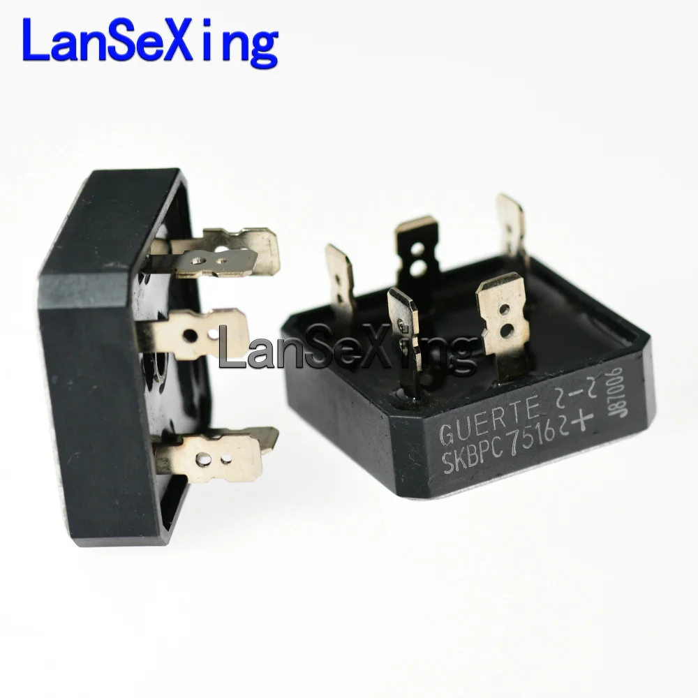 High power 5-pin three-phase rectifier bridge stack SKBPC7516SKBPC7516P 75A1600V 7516