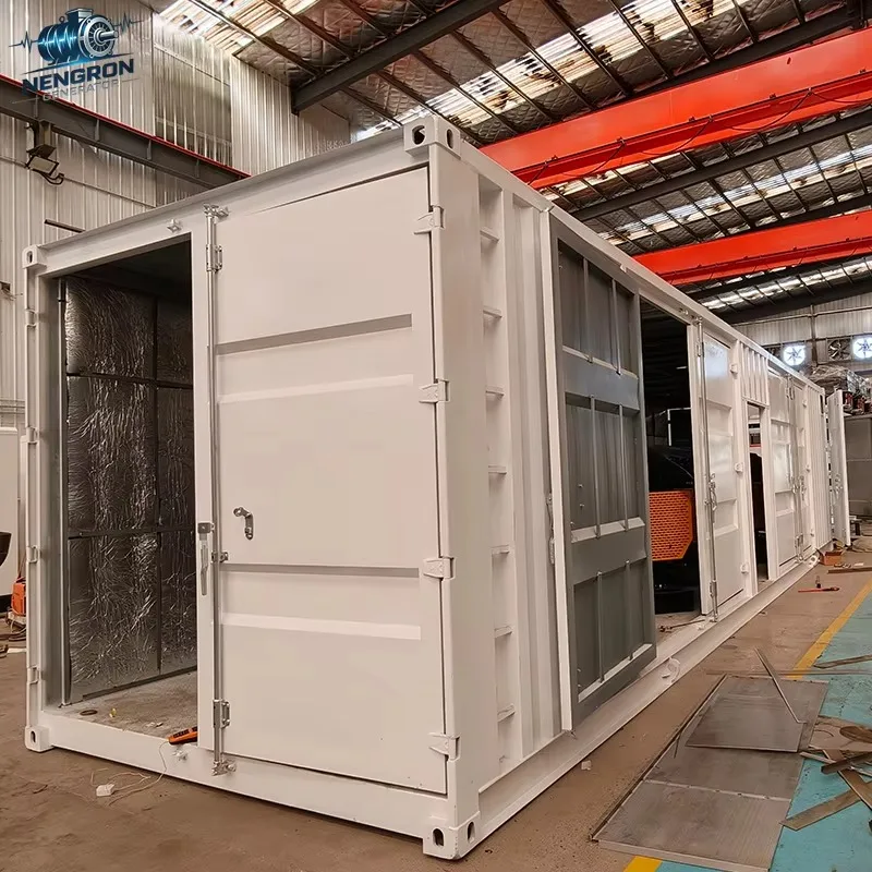 Customized 500kW Natural Gas/Syngas DC Generator 6CTA Leroy-Somer 380V/24V DC Electric Start IP67 Airport Hospital CE EPA ISO