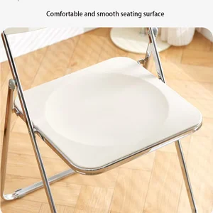 Şeffaf akrilik sandalyedeki 6 büyük satış-no. 2