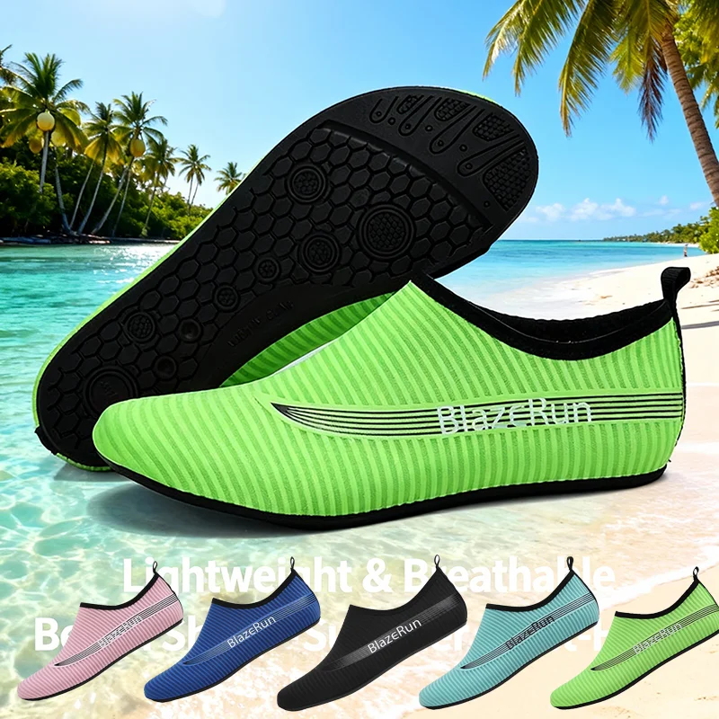 

Повседневные нескользящие кроссовки, носки для плавания и дайвинга, летние пляжные удобные дышащие туфли на плоской подошве, пляжная обувь для воды унисекс