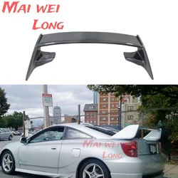 For TOYOTA CELICA Rear TRUNK SPOILER 2000-2005 WITH LED LIGHTS High Quality ABS Plastic Car Spoiler Trunk Boot Wing Spoiler