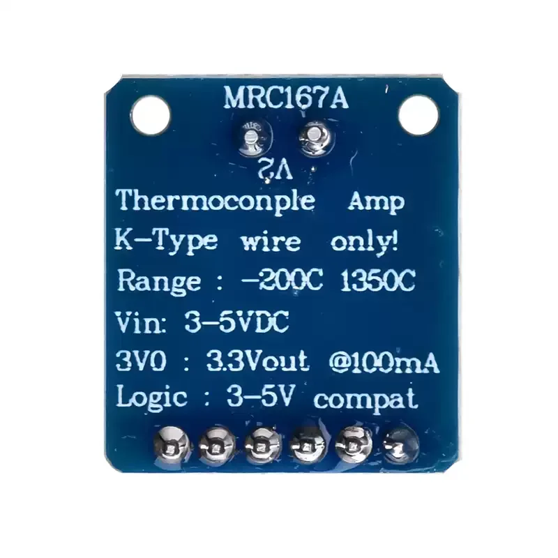 MAX31855 K-type thermocouple breakable board temperature measurement module digital temperature output SPI interface module