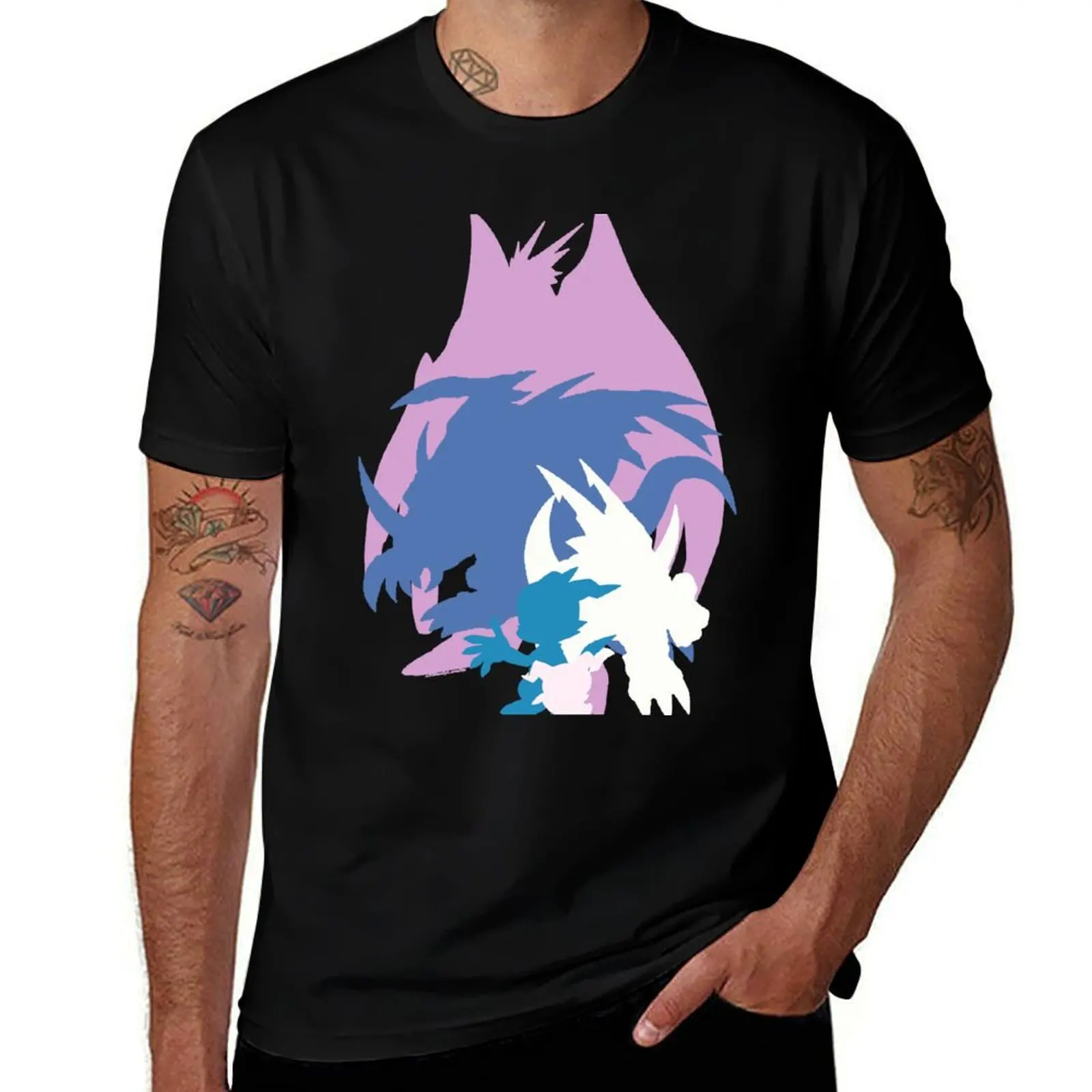 

Digimon - Veedramon line T-Shirt anime tshirt t shirts for man pack white man t shirt graphic T-Shirt