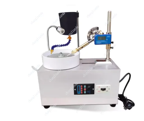 Jewelry and Jade Faceted Ring Surface Grinding Machine, Speed Regulating Grinding and Polishing Machine