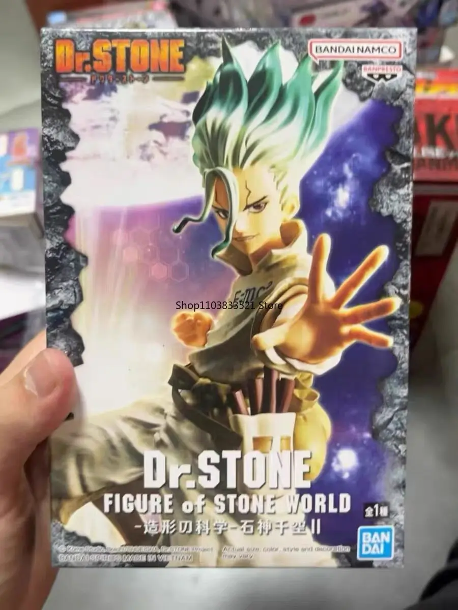 Origineel van Bandai Dr.STONE Ishigami Senku Nanami Ryusui Dr.X Karakter Actiefiguur Desktop Ornamenten Hobby's Collectible