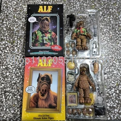 NECA Figure 2023 Exclusive Alien Life Form Ultimate Cosmic Con Alf-holiday Ver. Alf Action Figure Model Toys Birrthday Doll Gift