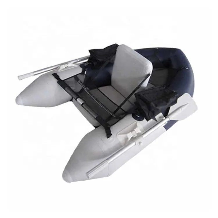 Best Seller Fly Fishing PVC Inflatable Fishing Paddle Boat Plastic Belly Boat