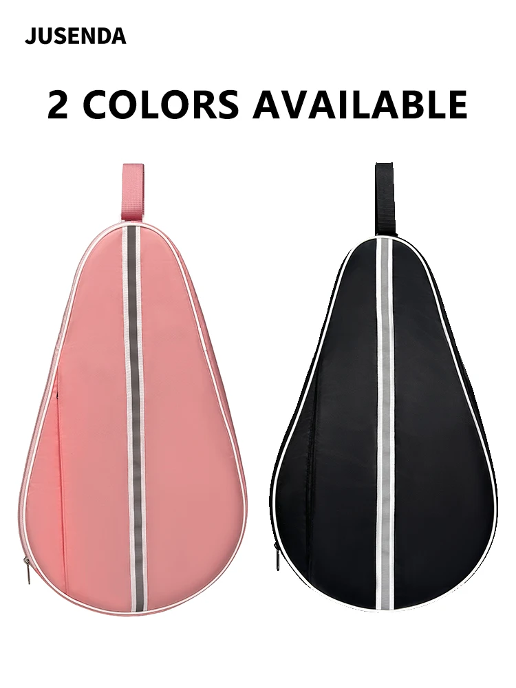 Oxford Pink Tennis Padel Paddle Bag Cover For Various Beach Racket Soft Face Carbon Fiber EVA Racquet Unisex Shoulder Bags image 5