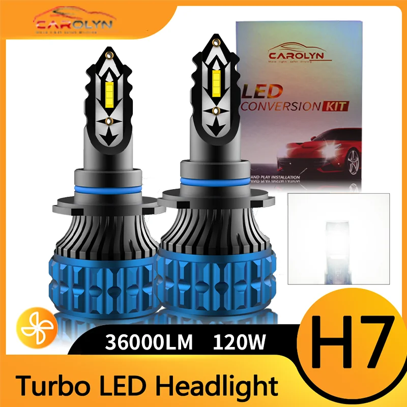 

Carolyn H1 H3 Led Headlight Bulb Car Fog lights 38000LM Day Driving Light Auto H3 H1 Led Lamp 65000K White 12V Automotivo