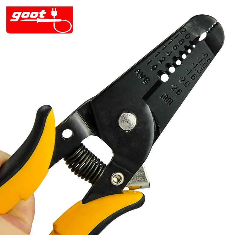 Японский инструмент для зачистки проводов GOOT, промышленный инструмент для электрика YS-2/3
