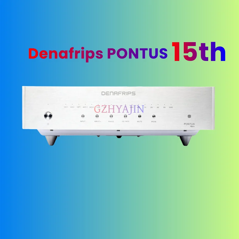 Denafrips PONTUS 15th R2R DAC FIFO Pure Balanced Decoder DSD I2S PCM AES/EBU OPTICAL COAXIAL BNC LVDS transformujący filtr analogowy