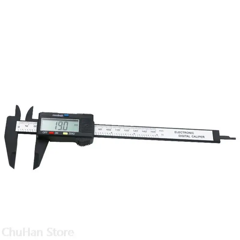 Digital Vernier Caliper 0-150mm  LCD Electronic Carbon Fiber Altimeter Micrometer Measuring Tool