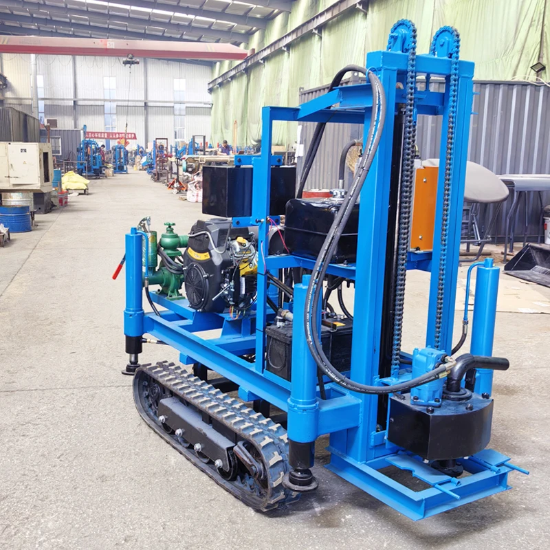 Customized 35HP Precision Hydraulic Drill 120m Diesel High-Efficiency Water Well Drilling Rig