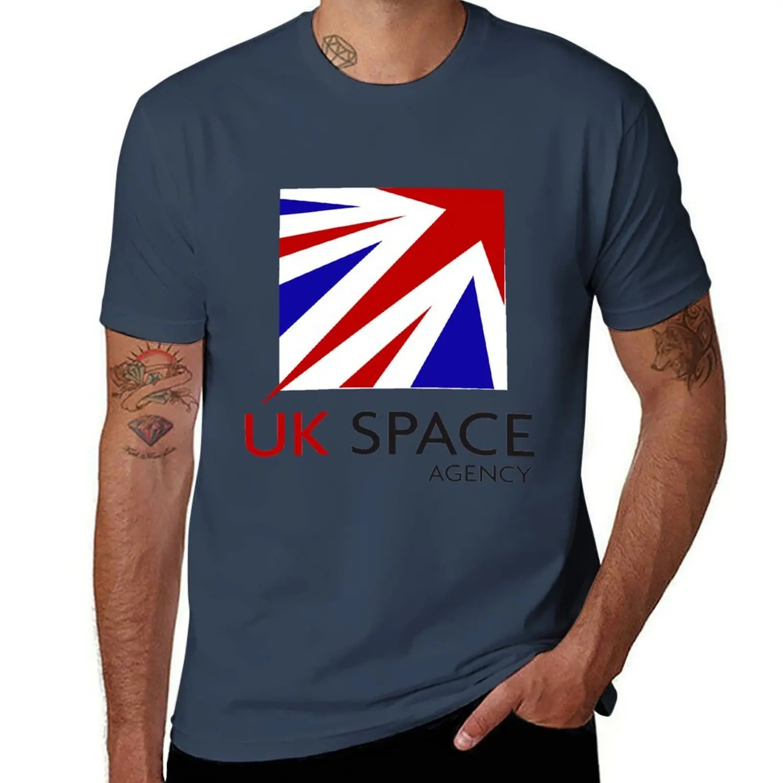 

Logo of The United Kingdom Space Agency T-Shirt man t shirt designer printed t shirts for man T-Shirt