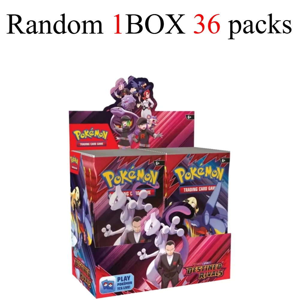 neues Modell Englisch 36er Packungen Pokémon TCG: Scarlet & Violet Etsncelles Evoving Skies 151 BATTLE Flames Booster Box Battle Card