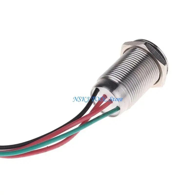 L8RC Touch Switches 12V Waterproof LED Light Strips Switches Metal Switchs for Outdoor Lighting Control in Outdoor