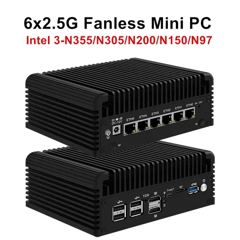 N200 Mini PC 16GB DDR5 256GB NVMe -AliExpress