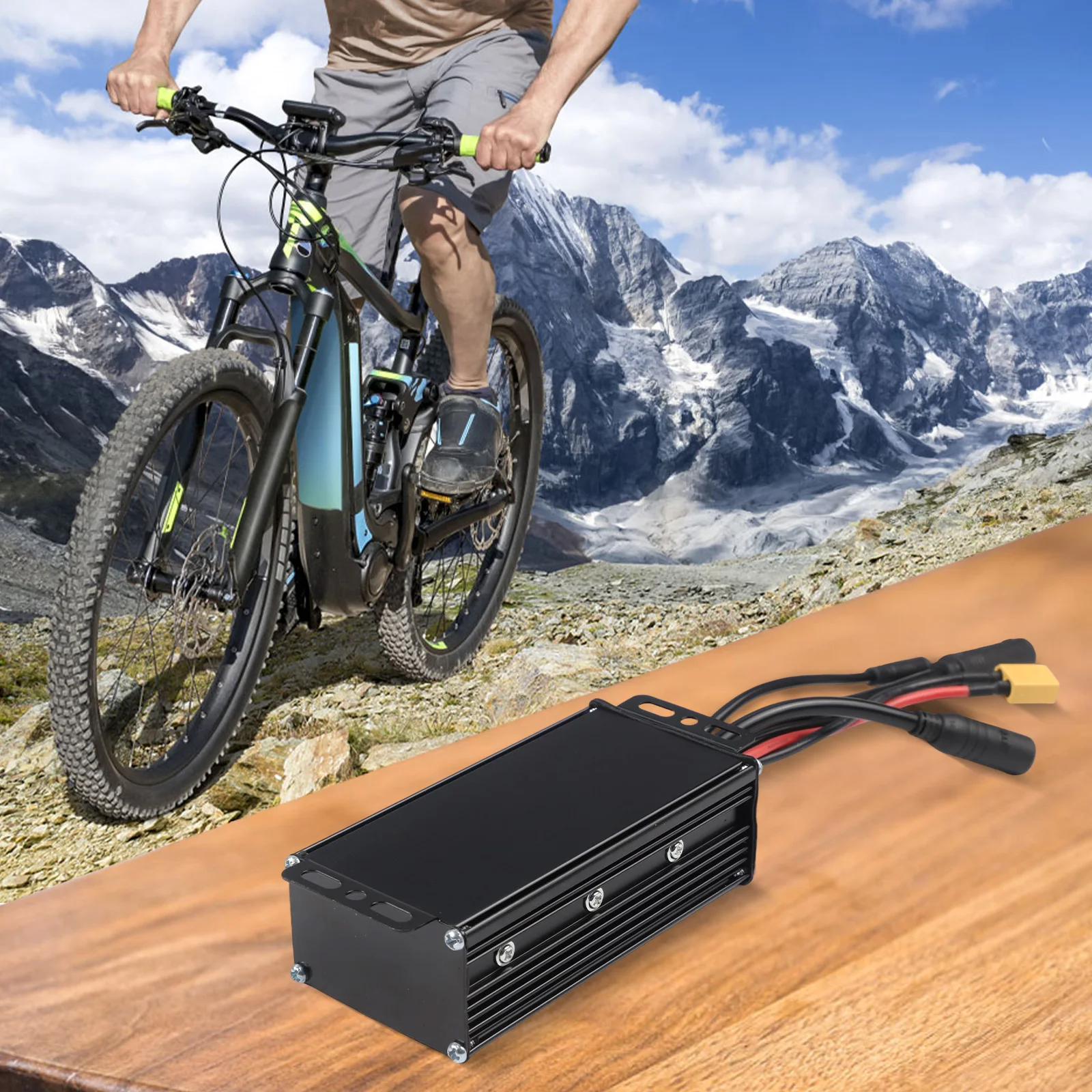 

Brushless Motor Controller for Electric Bicycle and Scooter Use 500W 750W with Three Waterproof Modes Sine Wave Design