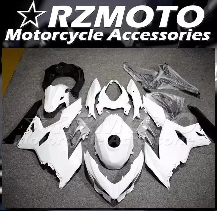 

4Gifts New ABS Motorcycle Fairings Kit Fit For Kawasaki EX 250 400 2019 2020 2021 2022 2023 19 20 21 22 Bodywork Set White