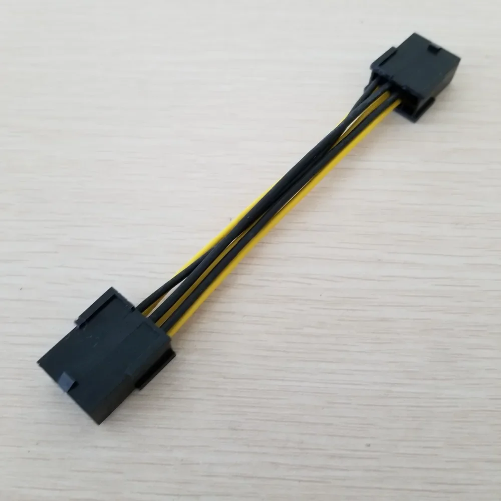 

Graphics Card 8Pin to 8pin & 6Pin Miner Connection Power Cable Female 18AWG 10cm