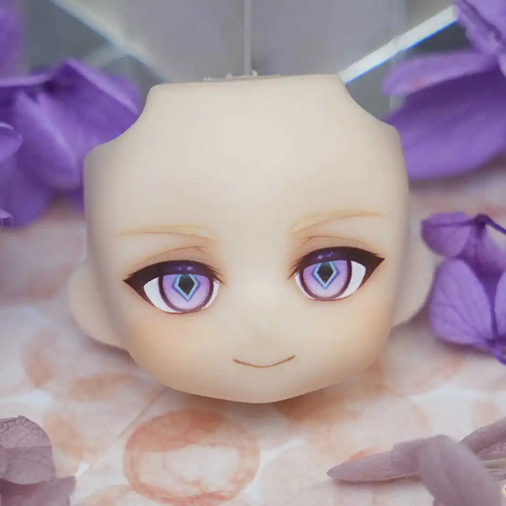 Honkai: Star Rail Aventurine Ob11 Faceplates GSC Handmade Water Sticker Face Doll Accessories Game Props Anime Figure Toy Kids