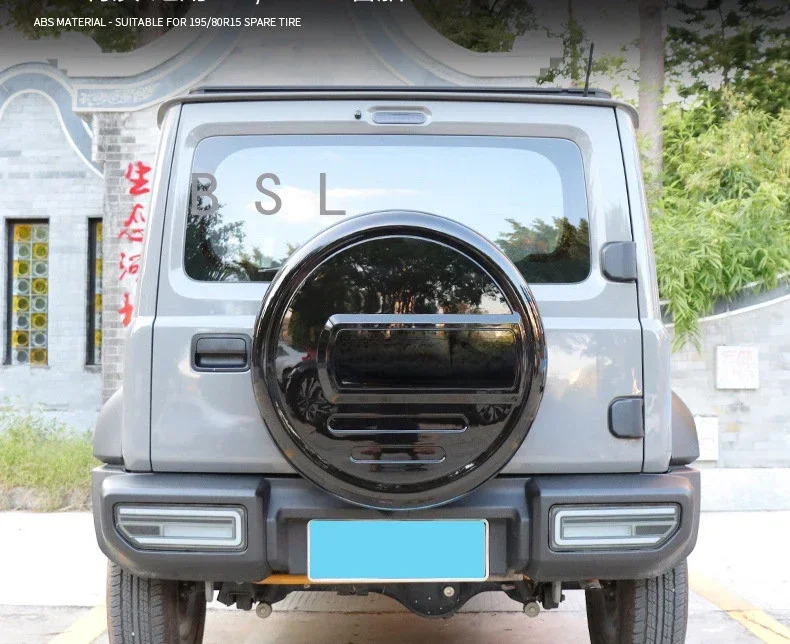 ABS Spare Tire Cover For Suzuki Jimny JB64 Sierra JB74W 2019 2020 Spare Wheel Cover High Quality Turtle Shell Outer Accessaries