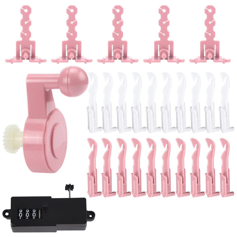 Knitting Machine Adapter/Accessories - Counter, Tensioner, Hand Cranker, Replacement Needle Slot, Yarn Guide, Base for Sentro 48