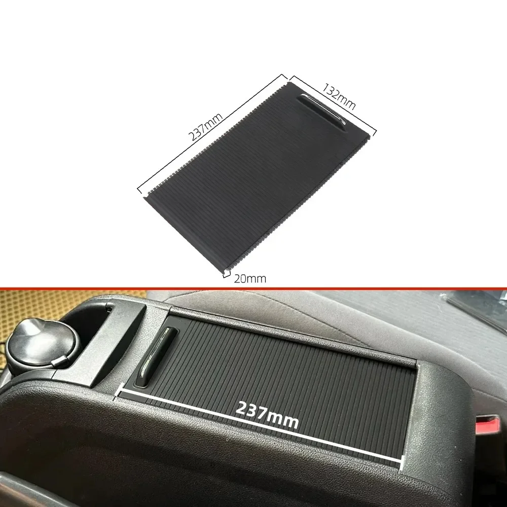 Car Centre Console Armrest box storage cover plate Cup Holder Pull Curtain For Citroen Berlingo Peugeot Partner 2008-2018 7591.7