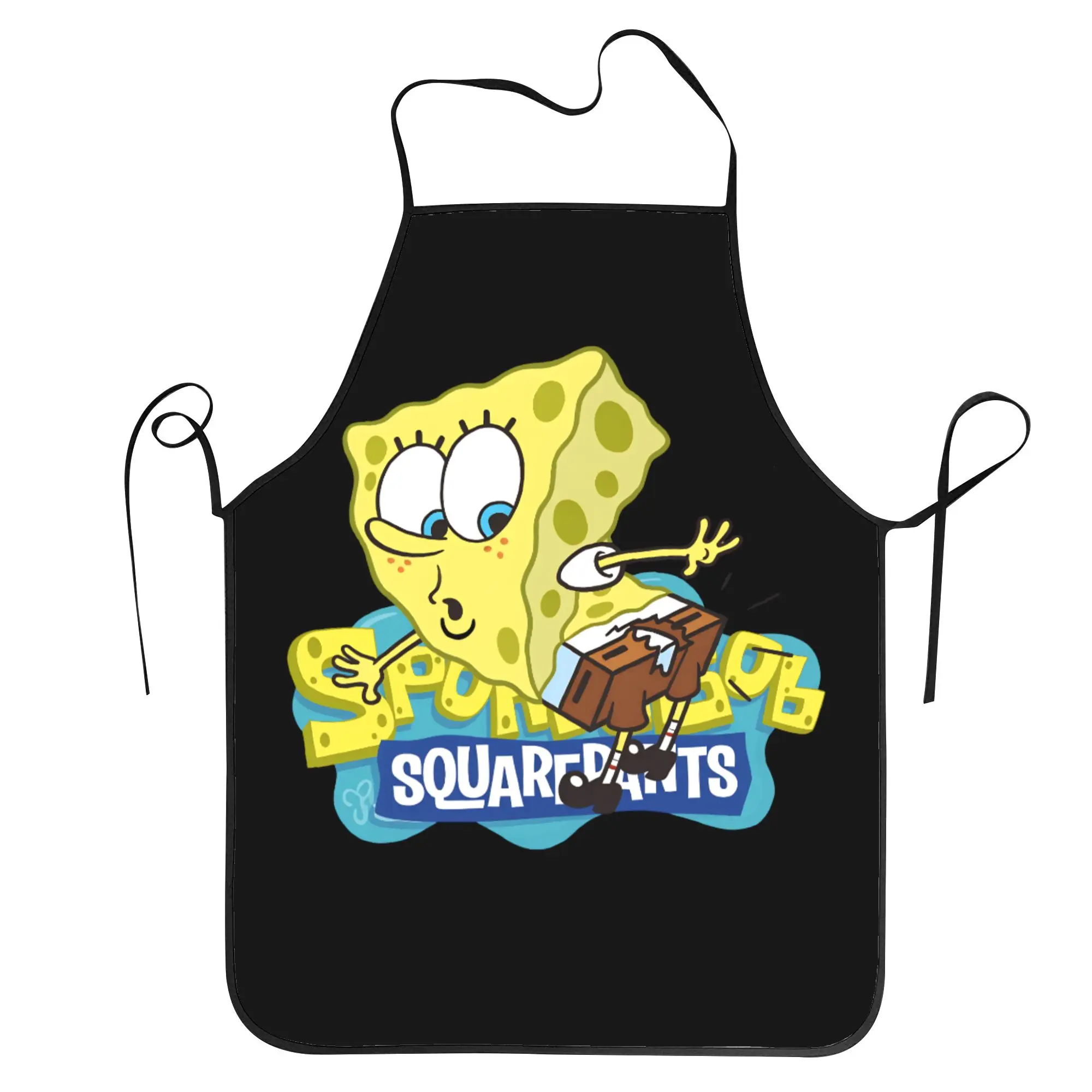 

Фартук Сквидвард (Губка Боб) модный, для уборки, кухонный, для барбекю, для маникюра, без карманов