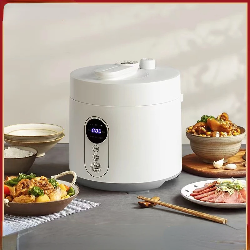 2 In 1 Smart Touch Electric Pressure Cooker Microcomputer Pressure Multi Cooker Kitchen Appliances 2.5L Pre-order Rice Cooker