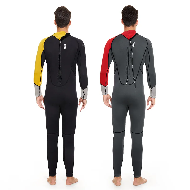 3MM Neoprene Wetsuit Swimsuit for Men Women Full Body Surf Diving Suit Keep Warm Girls Scuba Dive Bathing Suit Spearfishing