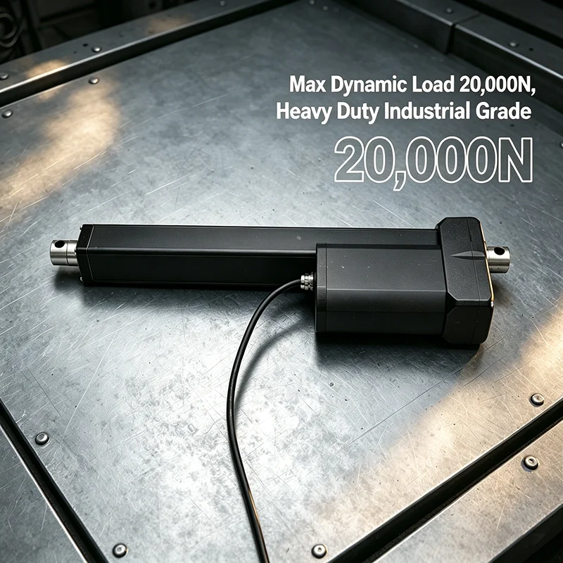 20000N YH8-520S Heavy  DC Brush Motor Linear Actuator  IP66 Waterproof 10-2500mm Stroke Industrial Automation Solar Panel