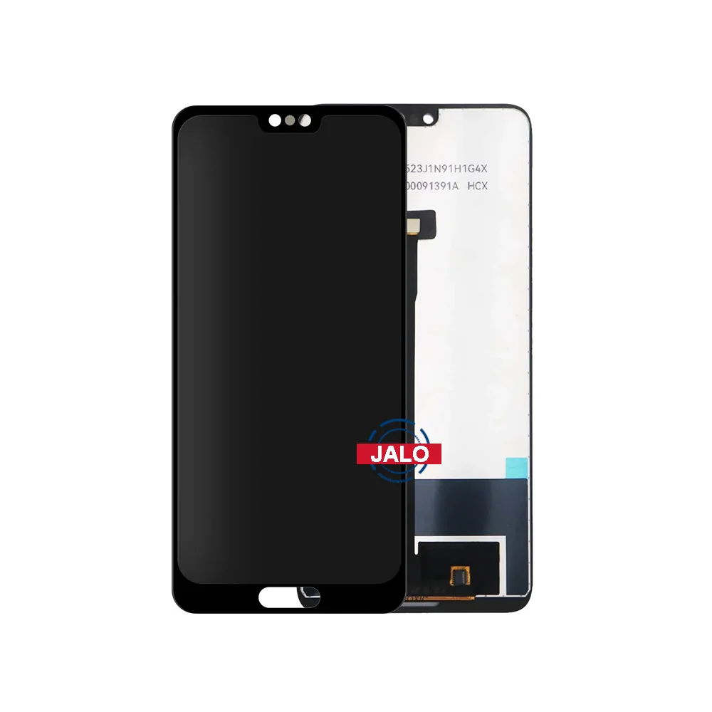 Jalo telas lcd de telefone móvel para huawei p20 EML-AL00 digitalizador integrado substituição do painel lcd com ferramenta gratuita