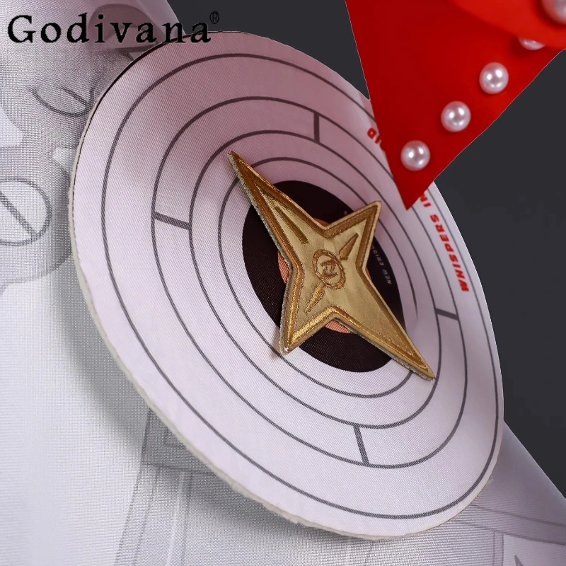 여자아이들을 위한 롤플레잉 의상 가발, 젠리스 존 제로 카니발 파티 드레스 세트, 여성 크리스마스 유니폼 할로윈 코스프레 드레스