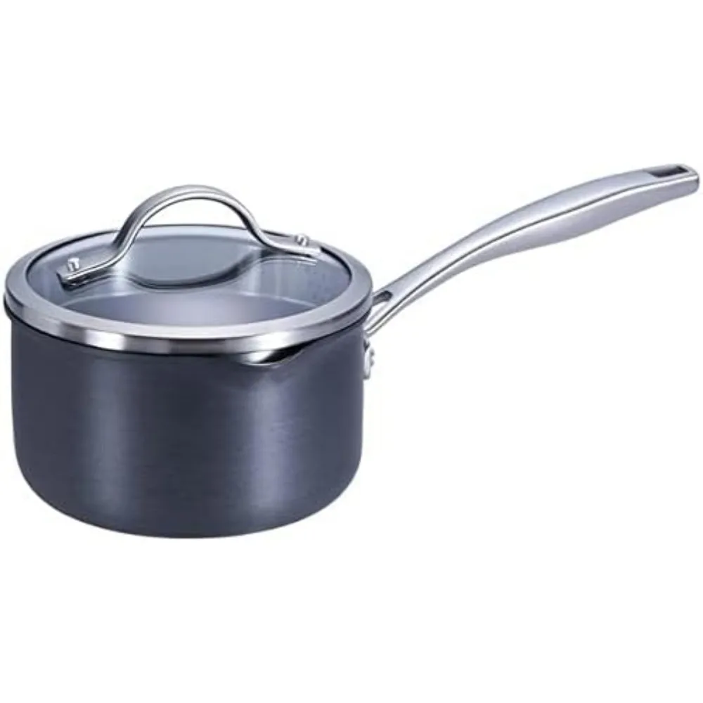 15-Piece Durable Aluminum Cookware Set Including 7 Essential Kitchen Tools