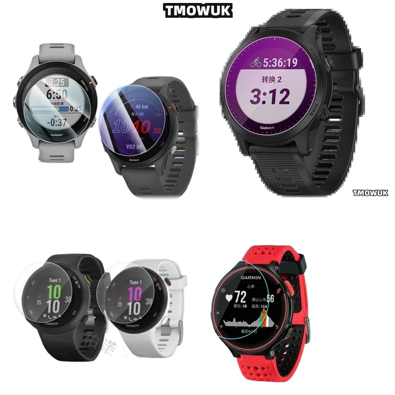 

For Forerunner 45 55 158 220 235 245 255 255s 620 635 Anti-Scratch 9H Tempered Glass For Smart Watch Screen Protector
