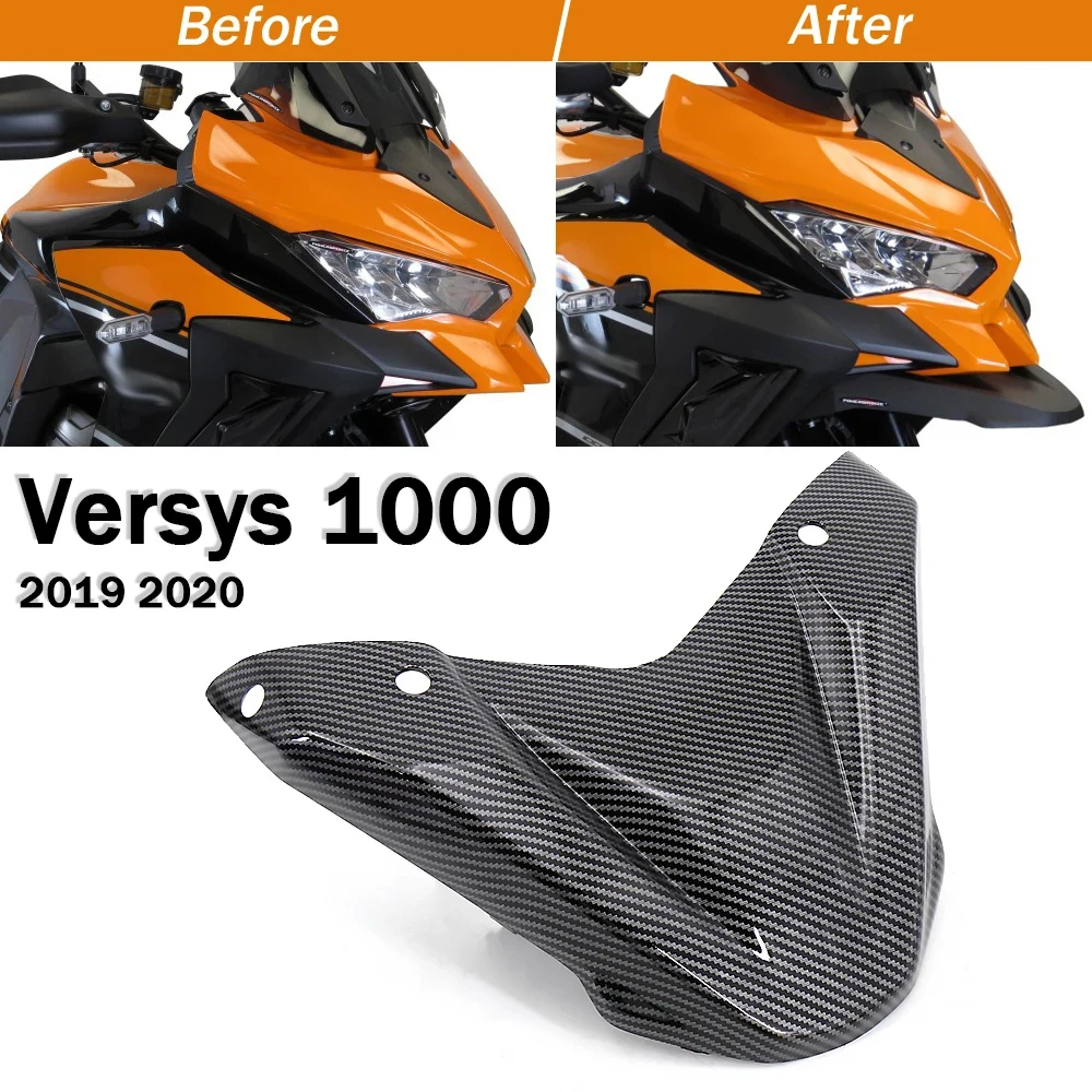 

2020 2019 Front Beak Motorcycle Wheel Fender Nose Extension Cover For Kawasaki Versys 1000 Versys1000 VERSYS 1000