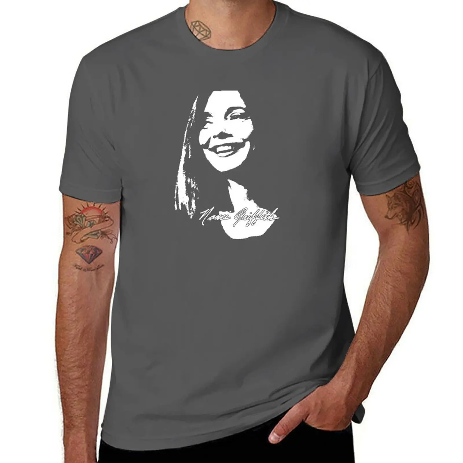 

Nanci Griffith Tribute T-Shirt t shirts for man graphic tees man t shirt luxury T-Shirt