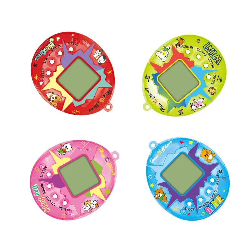 Tamagotchi-Jouet électronique pour animal de compagnie virtuel, mini jeu de détermination, cadeaux créatifs pour enfants, 168 animaux en 1, 1PC