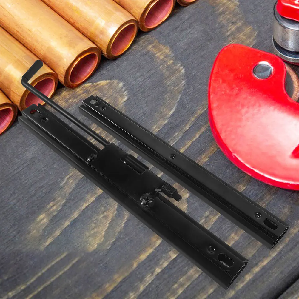 

2 Pairs Seat Adjuster Durable Iron for Car Slides Adjustable Positioning Universal Rails Suitable Vehicles Enhancing