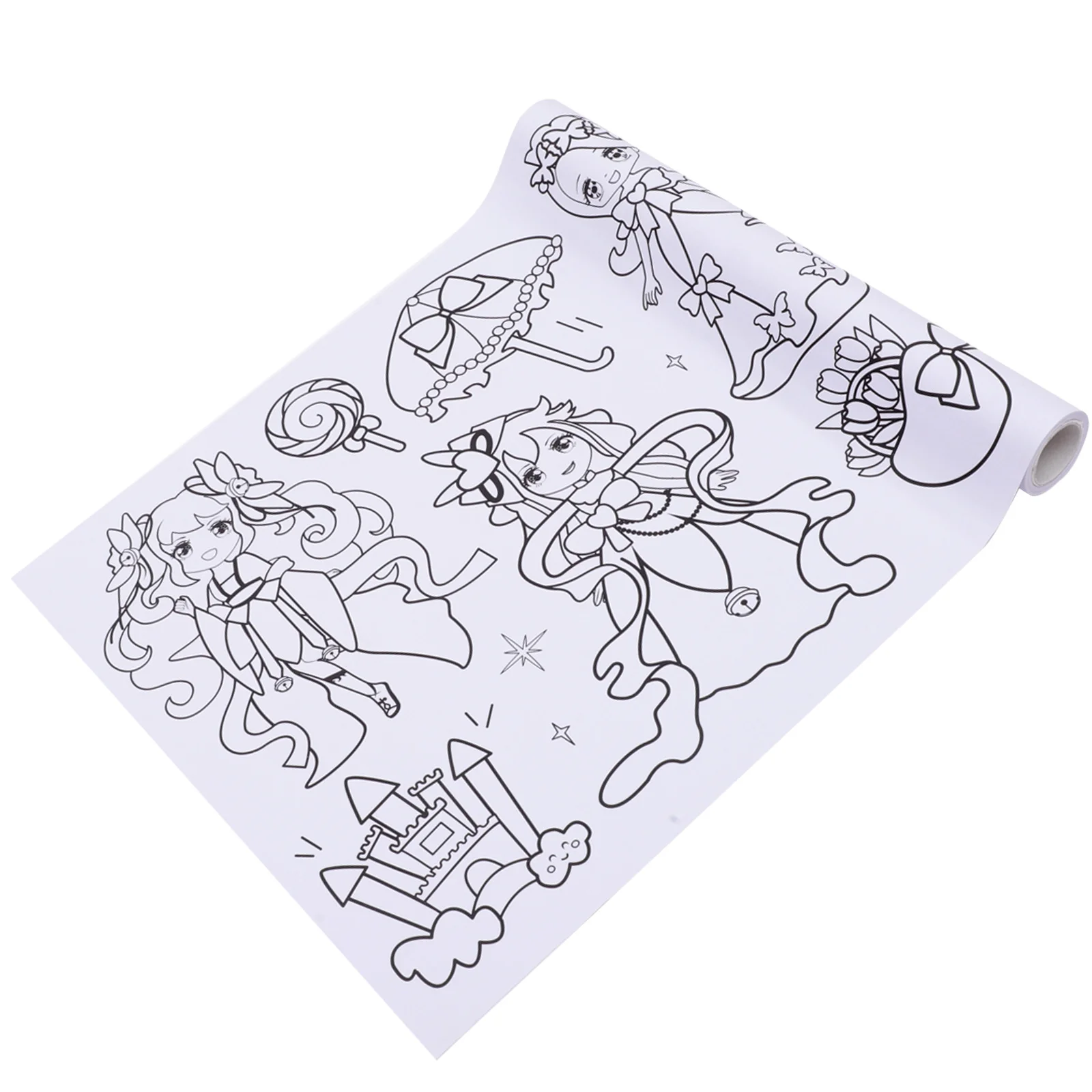 لفة ورق فنية يمكنك صنعها بنفسك على الجدران، آمنة وغير قابلة للتلف على الحائط، تصميم علامة الأسنان، شريط مزدوج ناعم، لون موحد كتيمة #4