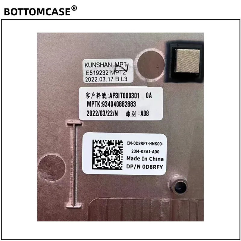 New For BOTTOMCASE® Latitude 5430 E5430 Laptop LCD Back Cover 0PFHNJ/Bottom Case Lower Case Cover 0D8RFY D8RFY Silver