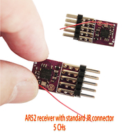 AR52 X series receiver FUTABA SFHSS receiver mini receiver for outdoor flying only 2g for airplanes
