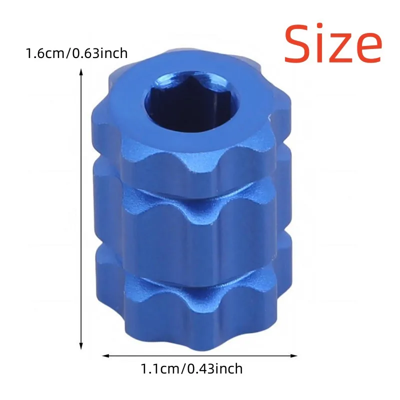 Bicycle Crank Installation Tool for Remove Install Crank Arm Adjustment Cap for Shimano HollowTech for XT Bike Repair Tools